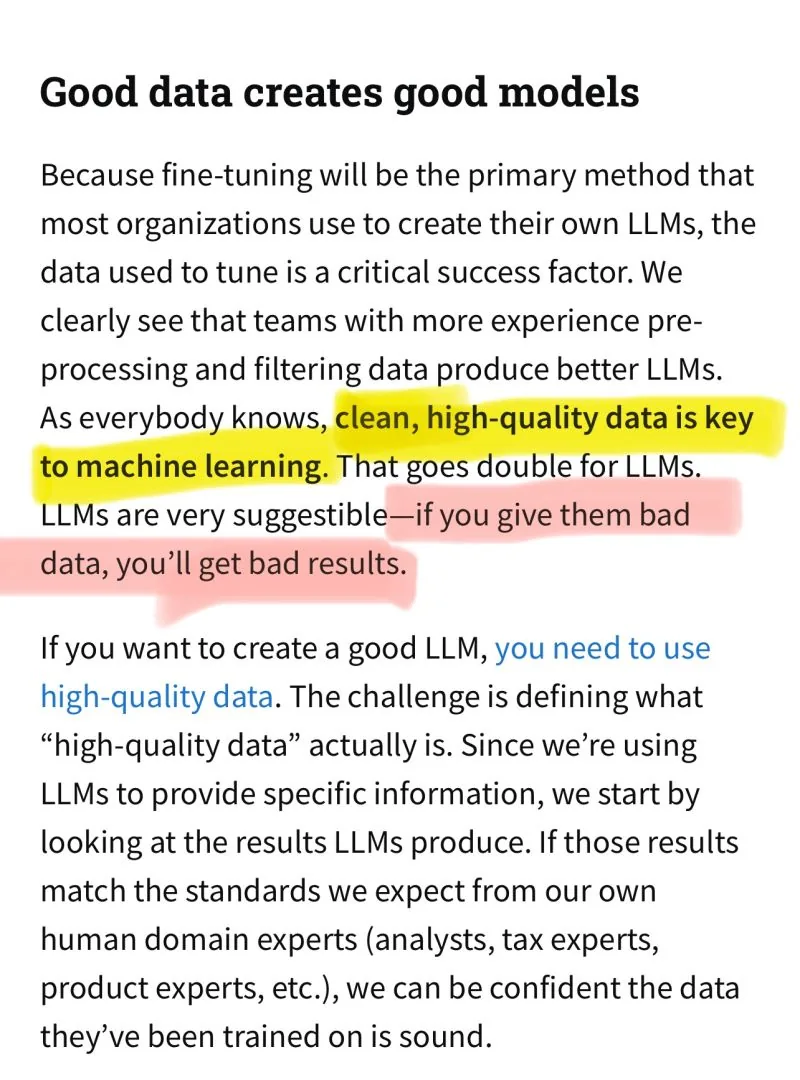 Same "Good data creates good models" excerpt (near duplicate of 0176)